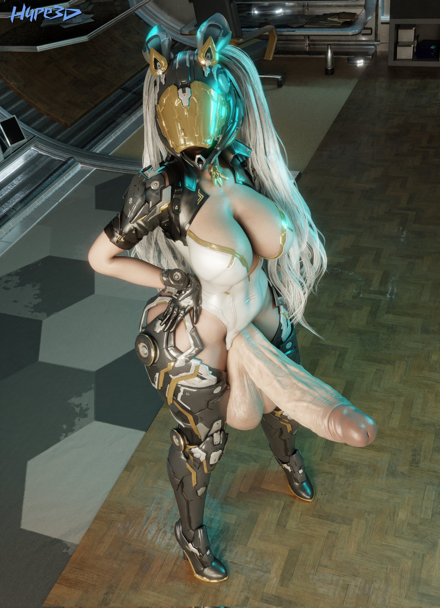 1futa, 3d, balls, big balls, big breasts, big thighs, breasts, bunny (the first descendant), bunny (ultimate bunny), curvaceous, curvaceous body, curvaceous figure, curvaceous futa, curvaceous hips, curvaceous thighs, curvy, curvy body, curvy figure, curvy hips, curvy thighs, erection, futanari, huge cock, hype3d, intersex, penis, testicles, the first descendant, thick penis, thick thighs, uncensored, voluptuous, voluptuous futa