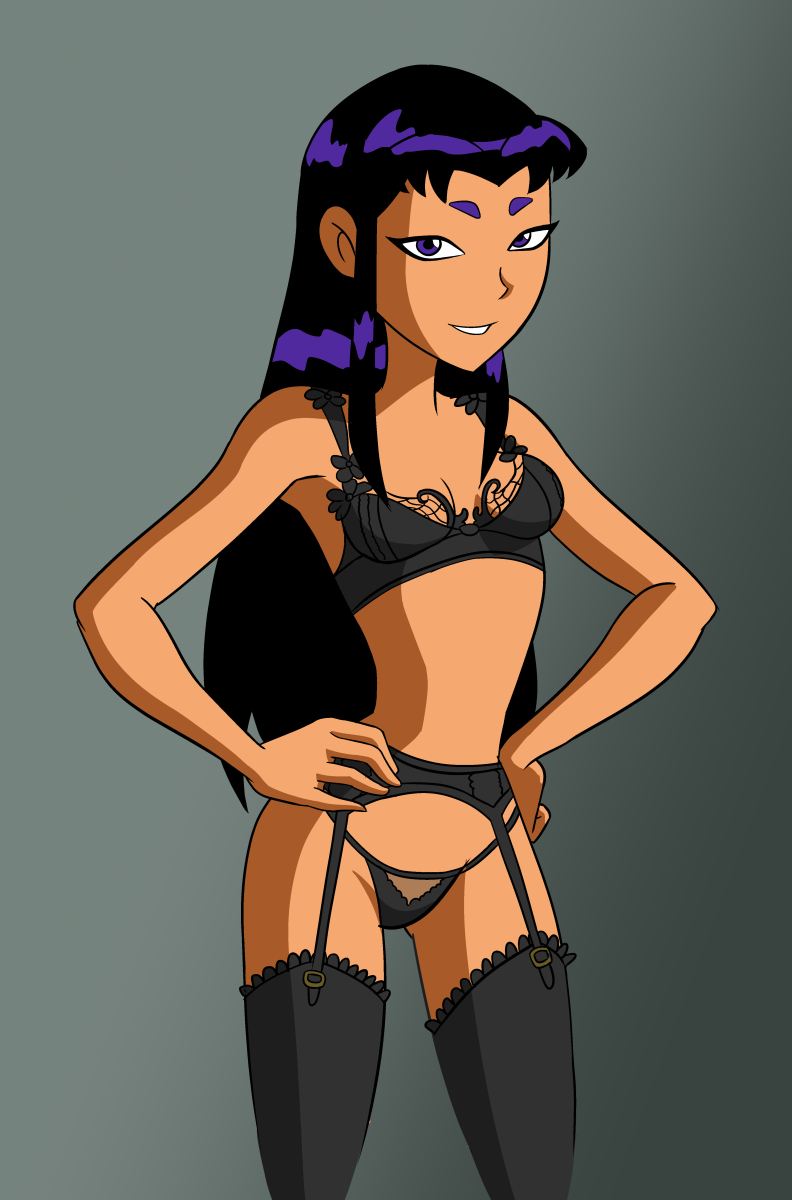 alien_girl blackfire dc female komand'r lingerie solo straight_hair stuff18over tamaranean teen_titans