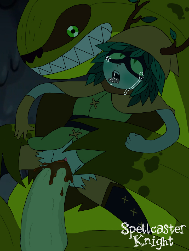 adventure time, ahe gao, banana, big penis, chocolate, cry, crying, crying with eyes open, cum, cum in pussy, cum inside, female, forced, grumbo, hot chocolate, hunting, huntress wizard, interspecies, male, monster, open mouth, penetration, penis, pussy, rape, sex, short hair, size difference, spellcaster knight, spread legs, tears, vaginal penetration