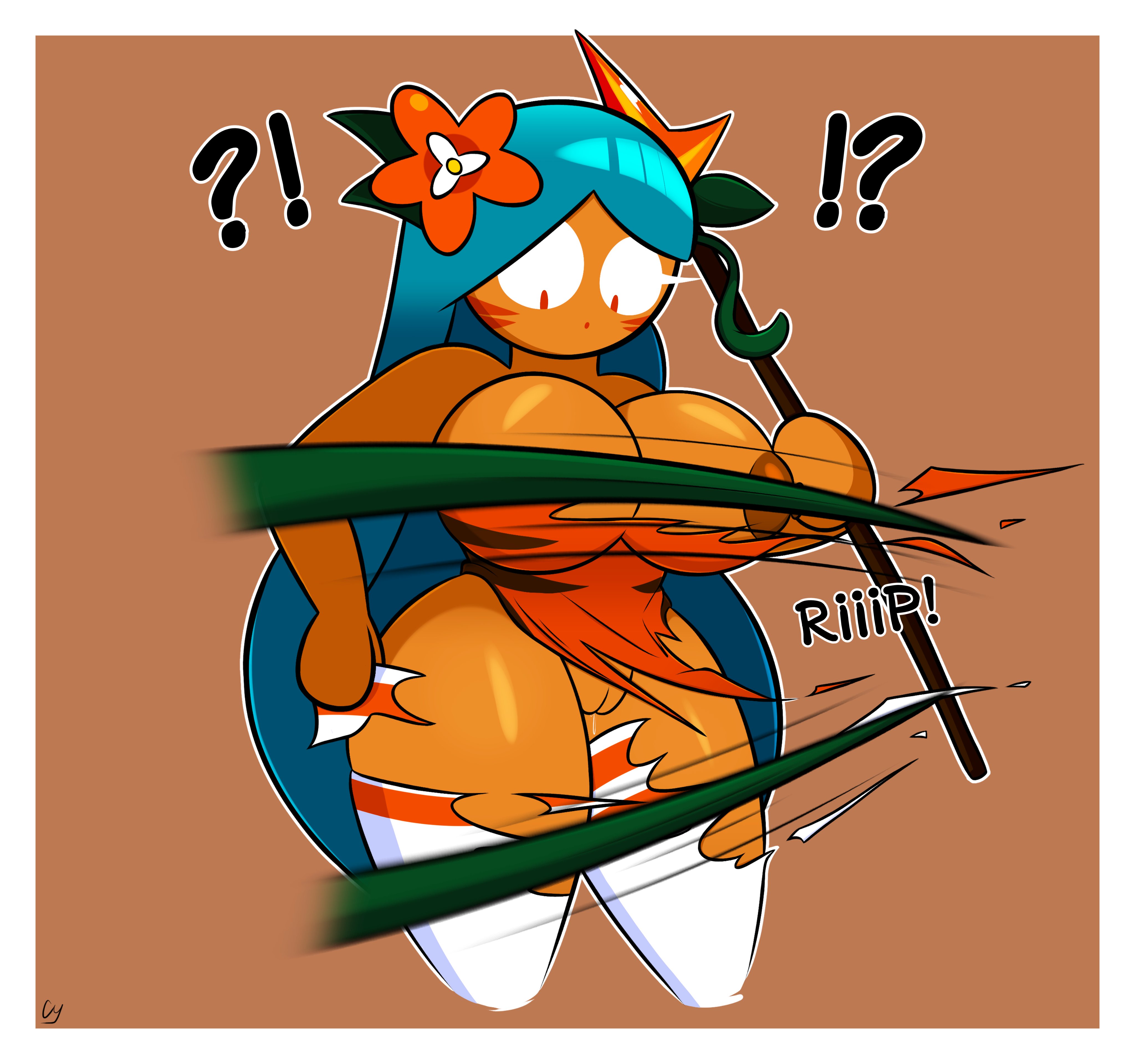 1girls, 2024, cookie run, female, female focus, hi res, long hair, solo, solo female, solo focus, tagme, tiger lily cookie
