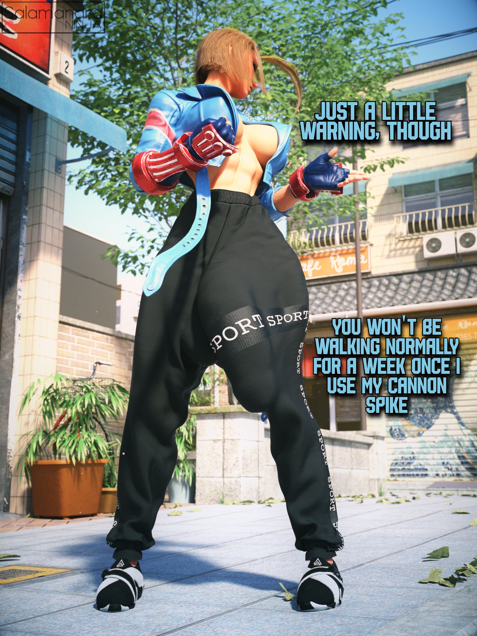 1futa, 3d, ass, big ass, big breasts, bottom heavy, breasts, british, british female, bust, busty, cammy white, capcom, caucasian, caucasian female, chest, curvaceous, curvy, curvy figure, female, female focus, futa only, futanari, hips, hourglass figure, huge ass, huge breasts, human, intersex, large ass, large breasts, legs, light skin, light-skinned female, mature, mature female, salamandraninja, street fighter, street fighter 6, thick, thick hips, thick legs, thick thighs, thighs, top heavy, voluptuous, waist, wide hips