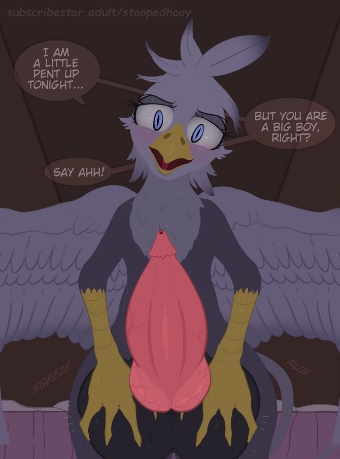 1futa anthro avian ball_fondling ball_grab ball_squeeze balls bedroom bedroom_eyes big_balls big_penis blush bodily_fluids claws dialogue first_person_view fondling furry futanari genital_fluids genitals gryphon gynomorph huge_balls huge_cock imminent_sex intersex knot looking_at_viewer looking_down mythological_avian mythology narrowed_eyes penis precum precum_drip precum_string seductive solo solo_futa speech_bubble standing stoopedhooy submissive submissive_pov sweat sweaty_balls talking_to_viewer vein veiny_knot veiny_penis