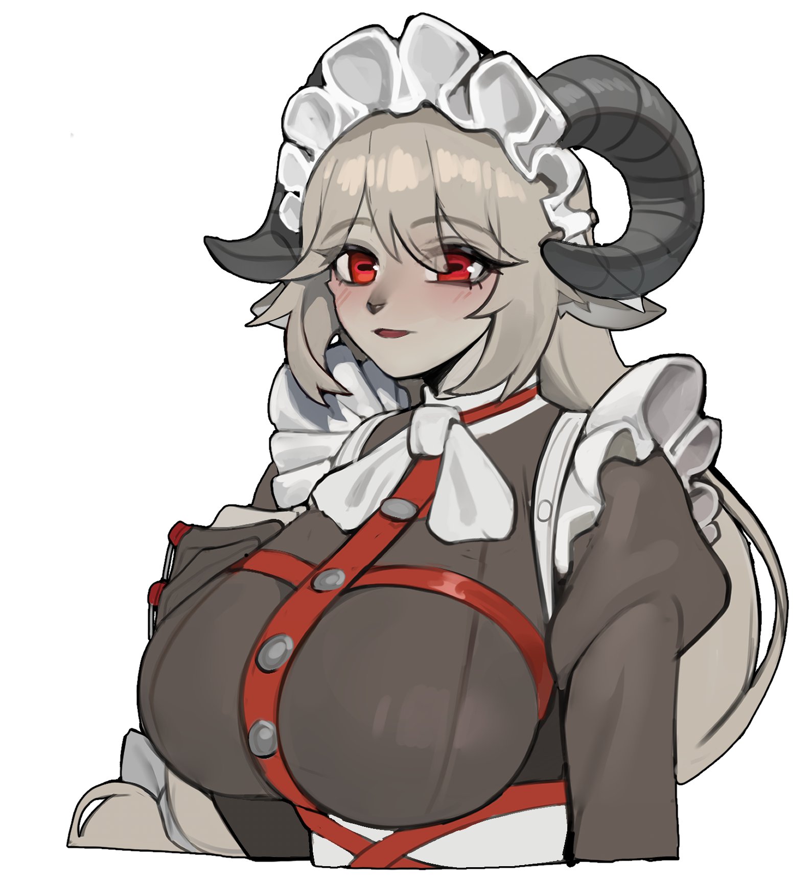 1girls, 2d, 2d (artwork), 2d artwork, alexandrina sebastiane, big breasts, breasts, female, furry, hoyoverse, huge breasts, janjin192, kambo, mihoyo, solo, tagme, zenless zone zero