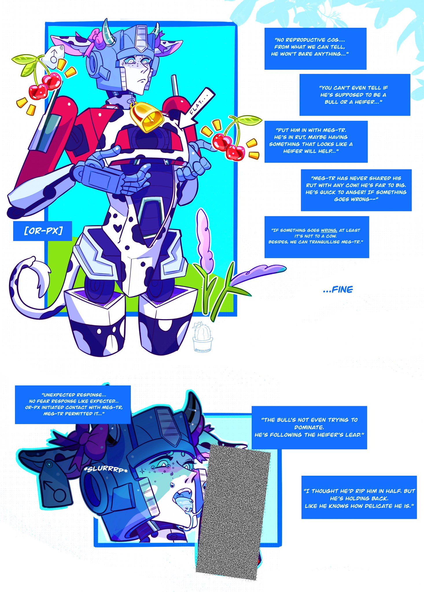 censor bar, censored, femboy, gay, male, male symbol, megatron, optimus prime, orion pax, size difference, transformers, transformers cyberworld, transformers one, yaoi