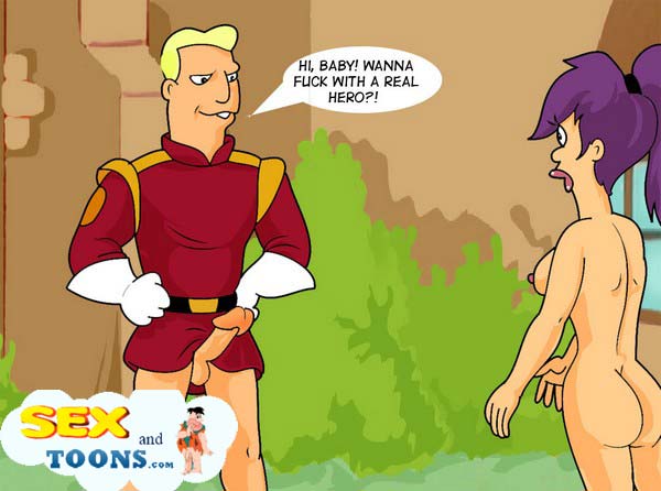 futurama purple_hair sex_and_toons straight_hair tagme turanga_leela zapp_brannigan