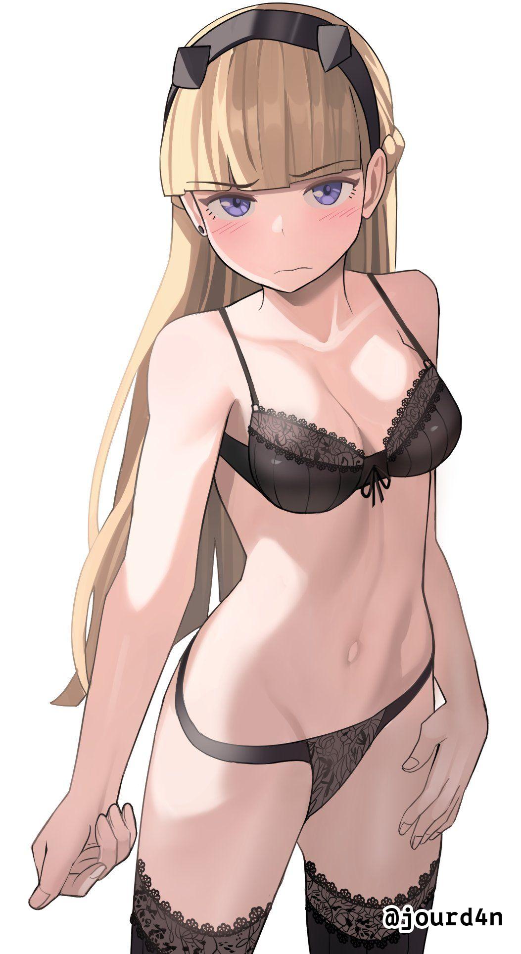 1girls, 2d, 2d (artwork), 2d artwork, ashamed, average breasts, bare arms, bare belly, bare chest, bare hands, bare hips, bare midriff, bare navel, bare shoulders, bare skin, belly, belly button, black bra, black hairband, black legwear, black panties, black stockings, black thigh highs, black thighhighs, black underwear, blonde, blonde female, blonde hair, blonde hair female, blonde-haired female, blue eyes, blue-eyed female, blunt bangs, blush face, blush lines, blushing, blushing at viewer, blushing female, blushing lines, bra, breasts, claire (jourd4n), cleavage, collarbone, curvaceous, curvaceous body, curvaceous female, curvaceous figure, curvaceous hips, curvaceous teenager, curvy, curvy body, curvy female, curvy figure, curvy hips, curvy teen, digital, digital art, digital drawing, digital drawing (artwork), digital media, digital media (artwork), drawing, ear piercing, embarrassed, embarrassed expression, embarrassed female, embarrassed underwear female, exposed, exposed arms, exposed belly, exposed chest, exposed hips, exposed midriff, exposed navel, exposed shoulders, exposed skin, eyebrows visible through hair, female, female focus, female only, female torso, fingernails, fingers, fit female, flushed, flushed face, flustered, flustered female, frilled bra, frilled underwear, from above, from front, front view, frown, frown eyebrows, frowning, frowning at viewer, groin, hairband, half naked, half nude, hand on leg, hand on own leg, hand on own thigh, hand on thigh, high resolution, highres, inguinal crease, inguinal ligament, jourd4n, lace bra, lace legwear, lace panties, lace stockings, lace thigh highs, lace thighhighs, lace underwear, lace-trimmed bra, lace-trimmed legwear, lace-trimmed stockings, lace-trimmed thigh highs, lace-trimmed thighhighs, lace-trimmed underwear, laced bra, laced panties, laced underwear, lean figure, legwear, linea alba, long hair, looking at viewer, matching underwear, medium breasts, midriff, naked, naked female, naked woman, narrow waist, navel, nude, nude female, nudity, original, panties, partially undressed, petite, petite body, petite breasts, petite female, petite girl, petite tits, pierced ear, ribbon bra, ribbon panties, scowl, semi nude, shoulders, simple background, slender body, slender waist, slim female, slim waist, solo, standing, stockings, stomach, thigh gap, thigh highs, thighhighs, thighs, three-quarter view, top view, touching leg, touching thigh, underwear, underwear only, upper body, viewed from above, voluptuous, voluptuous body, voluptuous female, voluptuous figure, voluptuous teenager, voluptuous woman, white background, wide hips