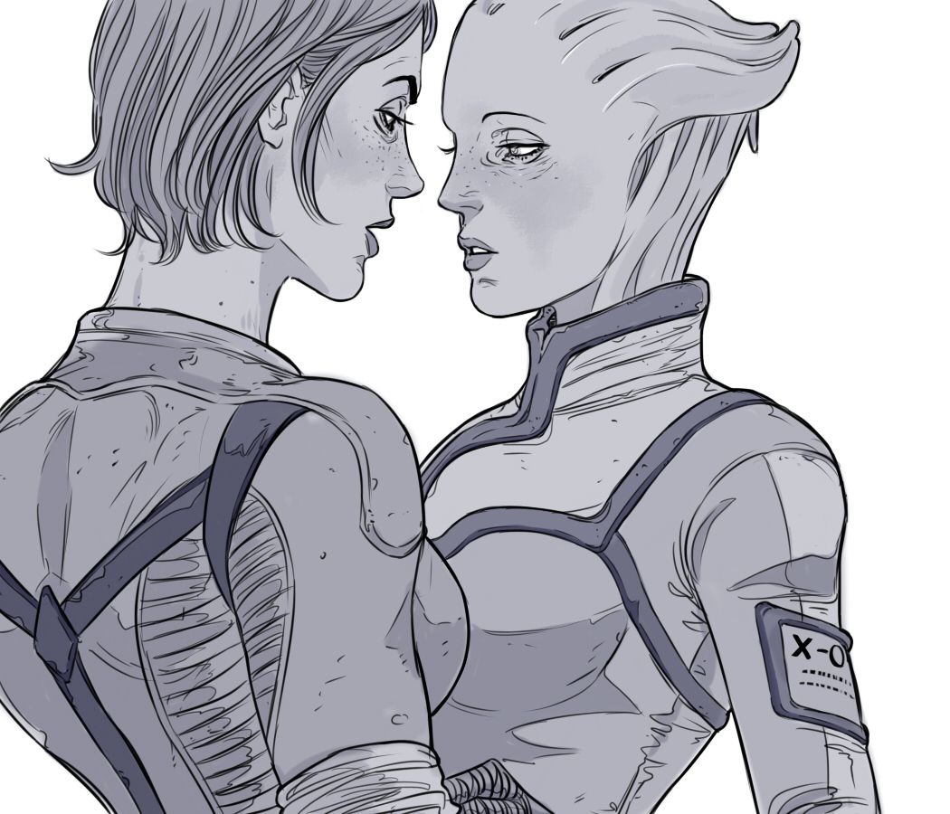 Asari (Liara T'Soni) Rule 34 Image