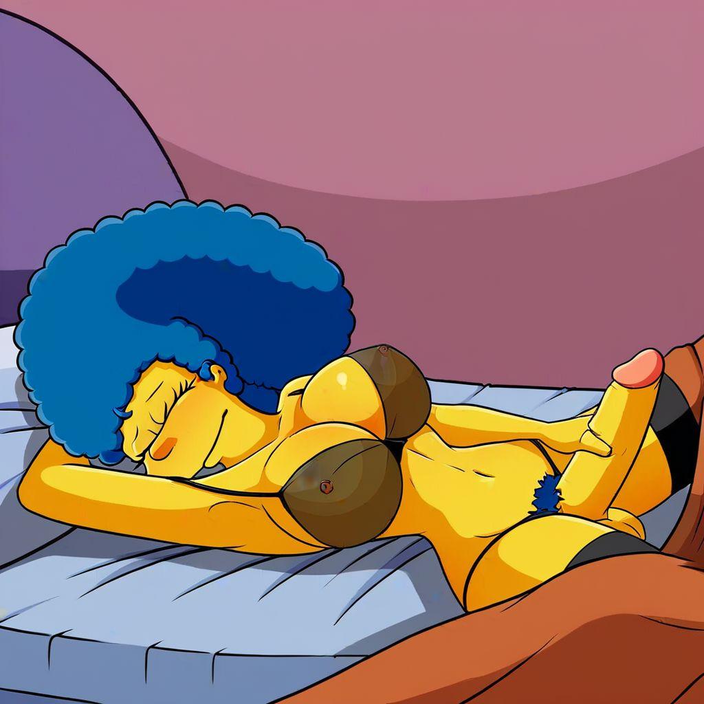 Rule 34 Dev - ai_generated futanari marge_simpson milf the_simpsons 1111354...