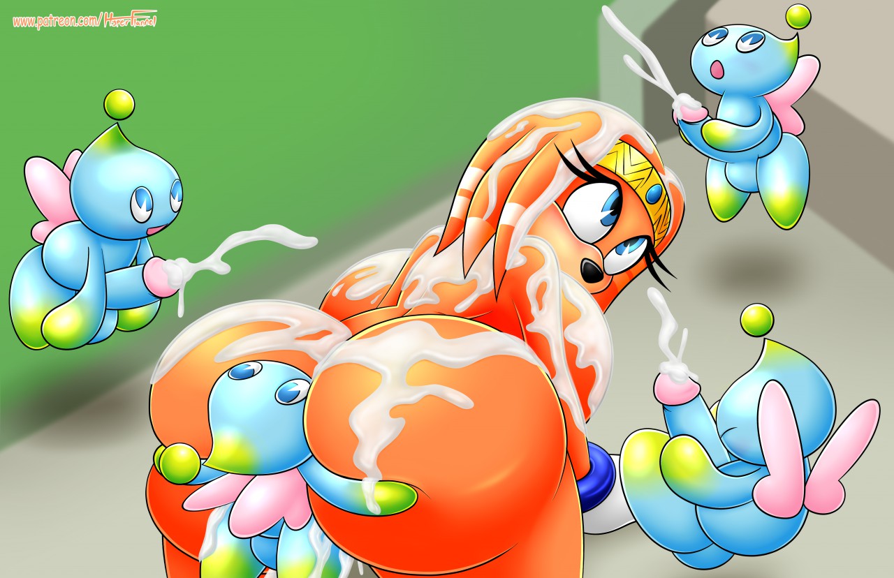 1girls, 2020, 4boys, anthro, anthro on feral, chao (sonic), cum, cum in pussy, cum inside, cum on body, cum on head, cumming, cumming while penetrating, cumshot, cumshot on face, female, humanoid genitalia, humanoid penis, hyperflannel, male, no humans, non-human, non-human only, orgy, orgy sex, penis, pussy, sex, sonic (series), sonic adventure, sonic adventure 2, straight, tagme, tikal the echidna