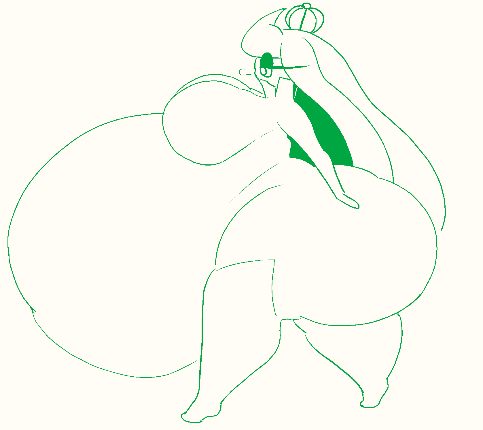 bbw belly big_ass big_belly big_breasts breasts bubble_butt female huge_ass huge_belly huge_breasts hyper hyper_ass hyper_belly kingceeeee overweight pokémon_(species) pokemon tagme thick_thighs tsareena walking wide_hips