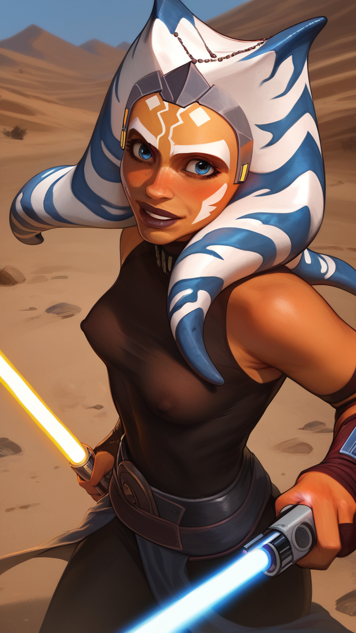 ahsoka_tano ai_generated meat_master nipples star_wars