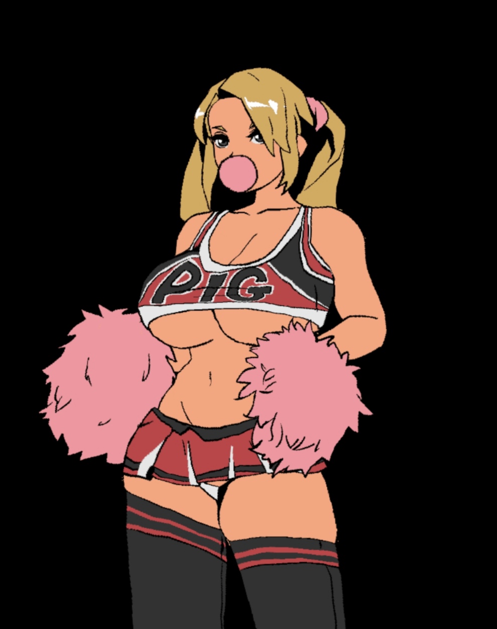 anime_style breasts cheerleader game hentai hentai_game lucy_(spooky_milk_life) spooky_milk_life video_game