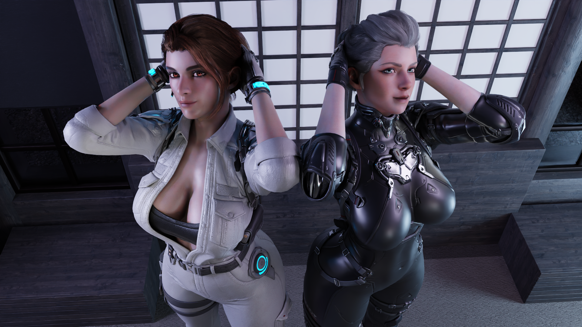 1girls, 3d, alternate version available, ass, big ass, big breasts, big thighs, breasts, female, female only, futuristic, hailey (the first descendant), ines (the first descendant), looking at viewer, solo, tagme, the first descendant, thick, thick ass, thick thighs, thighs, voluptuous, voluptuous female, white hair, wide hips, zen art