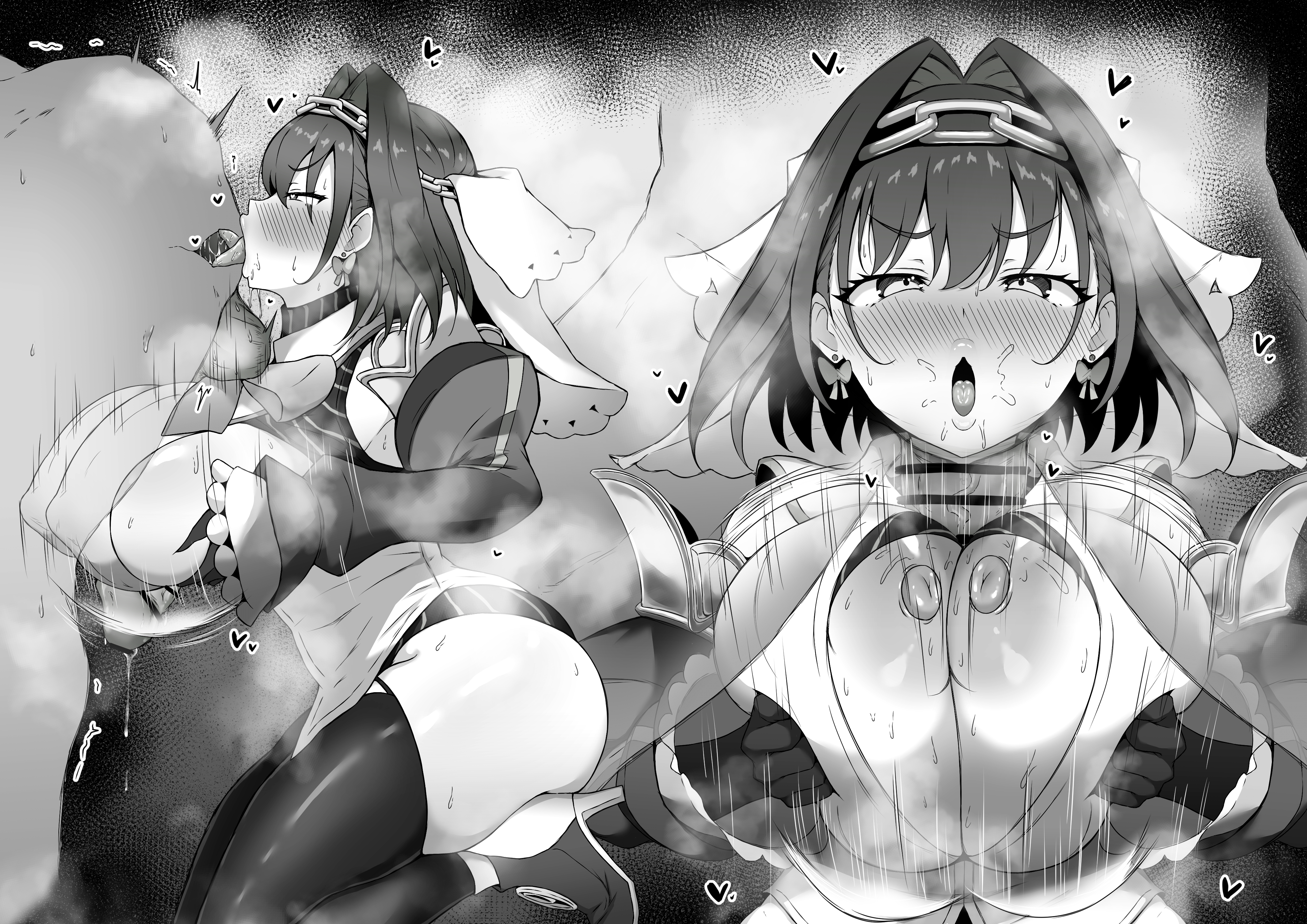 1boy, 1girls, 2024, 2d, 2d (artwork), absurd res, anal, anal sex, anilingus, anilingus from female, black and white, breasts, censored, censored penis, female, female focus, female rimming, female rimming male, greyscale, hololive, hololive english, hololive english -council-, hololive english -promise-, huge breasts, male, male anilingus, male/female, monochrome, mooochi365, motion lines, oral, oral sex, ouro kronii, paizuri, paizuri lead by female, penis, reverse paizuri, rimjob, rimming, rimming male, rimzuri, titjob, virtual youtuber, x-ray