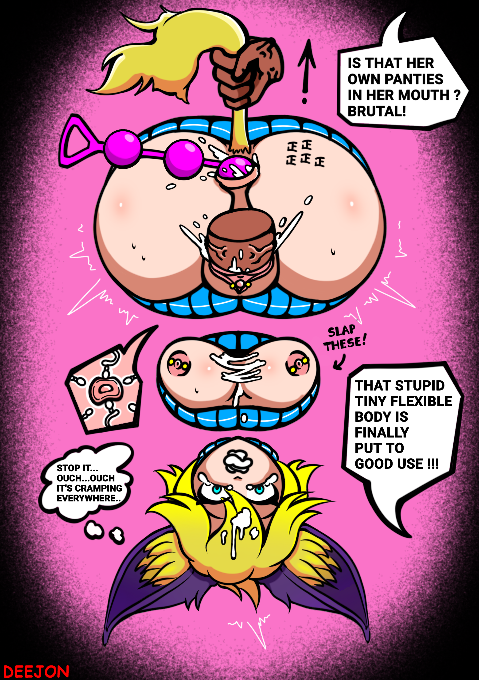 after oral, after paizuri, after rape, after vaginal, anal beads, anal beads in ass, anal beads pull, anal insertion, animal ears, ass, asshole, bare ass, bare breasts, bdsm, blue eyes, bondage, breasts, broken rape victim, cervix, clitoris, clitoris piercing, cramped, crying, crying with eyes open, cum, cum in ass, cum in mouth, cum in pussy, cum inside, cum on face, cumdump, cumdumpster, deejon, degradation, degradation text, degrading, female, helpless, helpless female, hopeless, humiliated, humiliation, impending sex, impregnated, impregnation, joy, joy (mobile legends), labia, male, mobile legends, mobile legends: bang bang, ovum, panties, panties in mouth, penetration, penis, penis in pussy, piercing, piercings, pink nipples, pussy, rape, raped, raped superheroine, scared, sex toy, sex toy in ass, sex toy insertion, short hair, small breasts, spasms, sperm, sperm cell, sperm meets ovum, stuck, stuck in object, stuck in wall, sweat, sweating, tail grab, tail pull, tears, torture, vagina, vaginal insertion, vaginal penetration, vaginal sex, wall, yellow hair, yellow tail