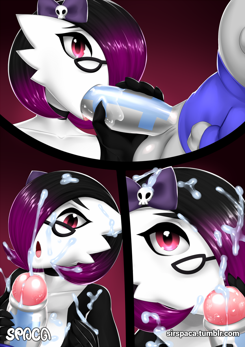 blowjob cum cum_in_mouth cum_on_body cum_on_breasts duo fellatio female gardevoir goth handjob humanoid kiss kissing kissing_penis male nintendo oral oral_sex page penis penis_kiss penis_kissing pokémon_(species) pokemon pokemon_(species) sofia_(spaca) solo_focus spaca straight video_games