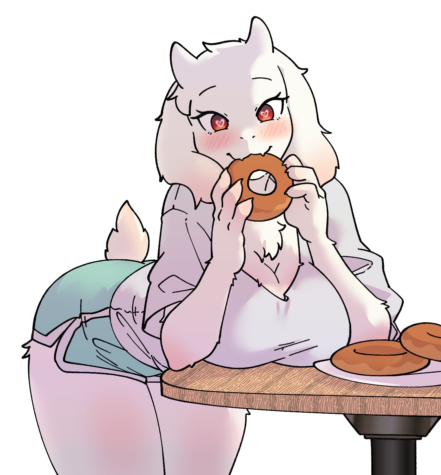 big breasts, breasts, female, goat, mr youngdo, toriel, undertale