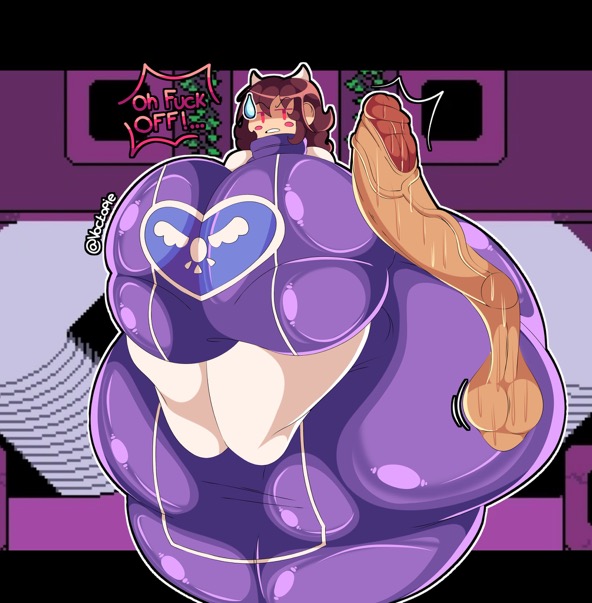 1boy, 1boy1girl, 1boys, 1girl1boy, 1girls, ass, balls, ballsack, big breasts, big thighs, breasts, brown hair, bust, busty, busty female, chara, chara (undertale), character off screen, cock, deltarune (symbol), fat ass, fat cock, female, female chara, female focus, female/male, game background, huge breasts, large breasts, large penis, large thighs, male, male/female, massive breasts, massive thighs, meaty ass, meaty thighs, penis, red eyes, sweat, sweatdrop, sweaty balls, sweaty cock, text, thicc, thick, thick thighs, thighs, toriel (cosplay), undertale, undertale (series), voctopie, voluptuous, voluptuous body, voluptuous female