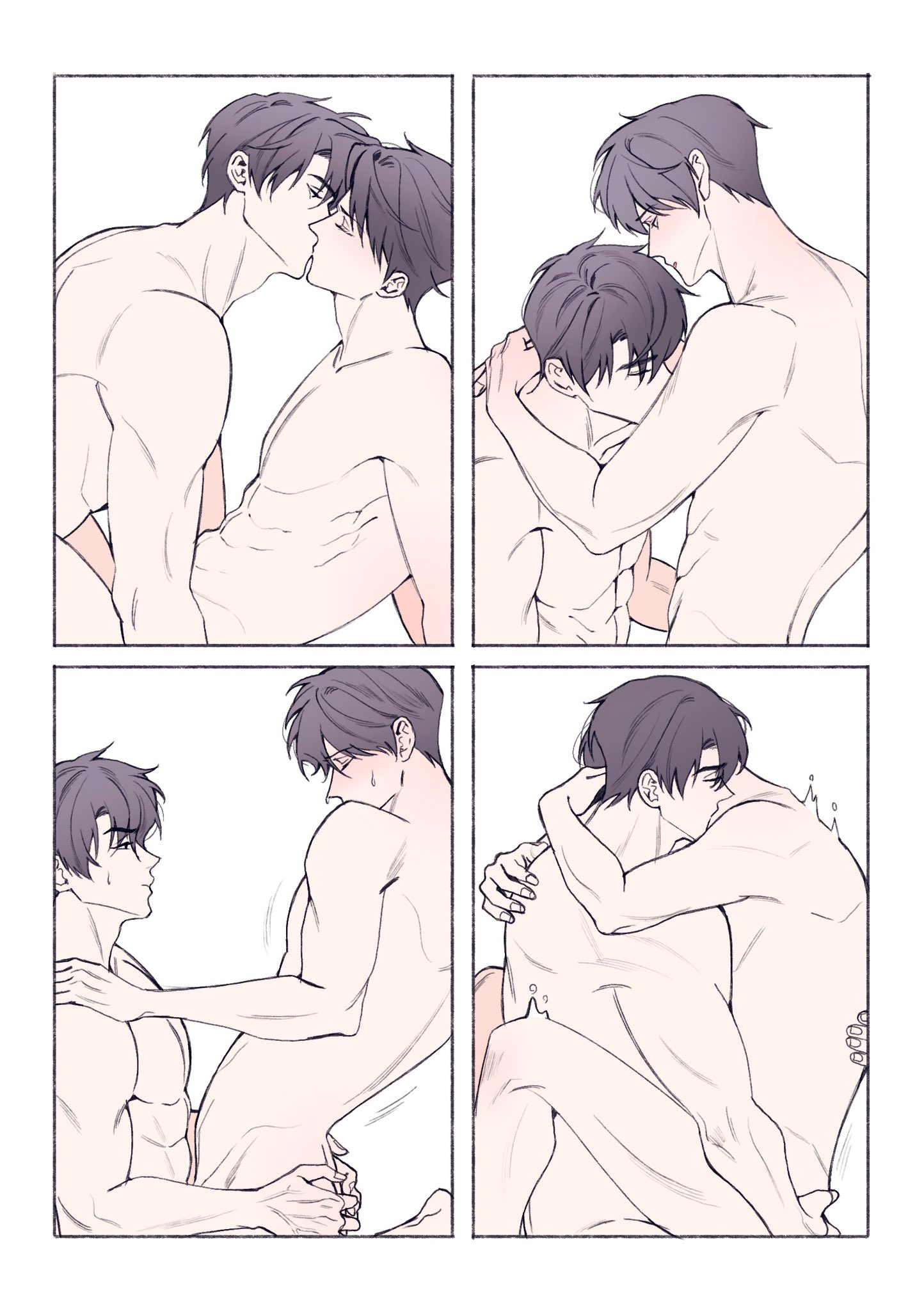 kim dokja, kissing, omniscient reader's viewpoint, riding, yaoi, yoo joonghyuk