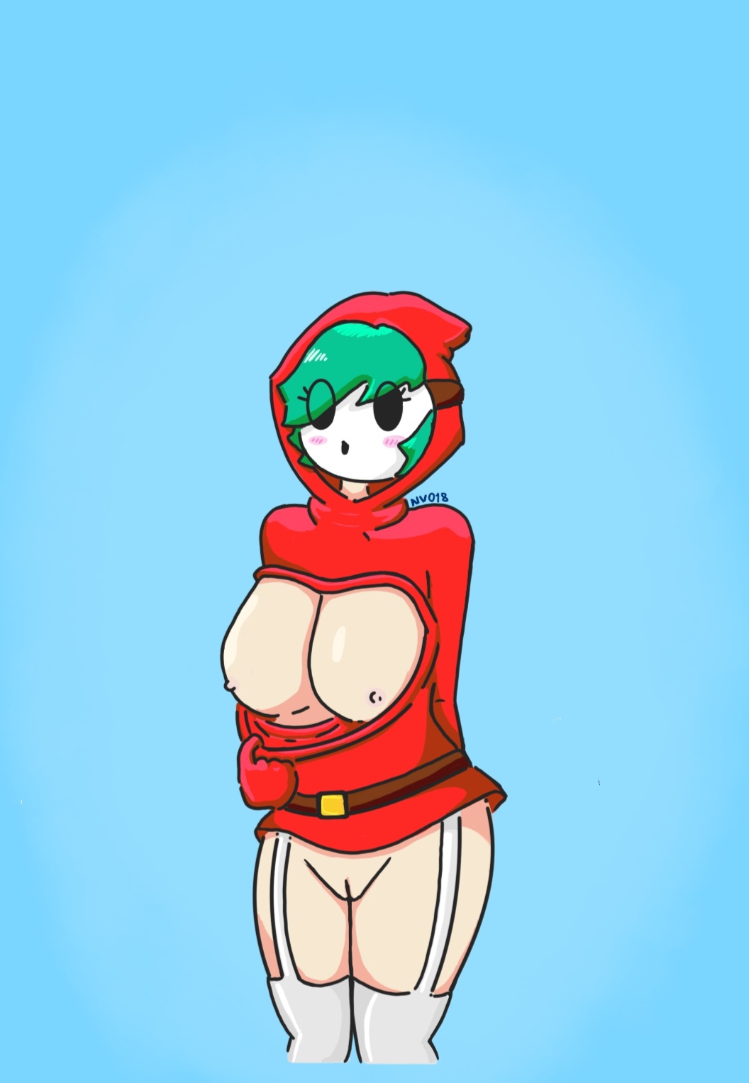 Shy Gal (Mario (Series)) Rule 34 Image