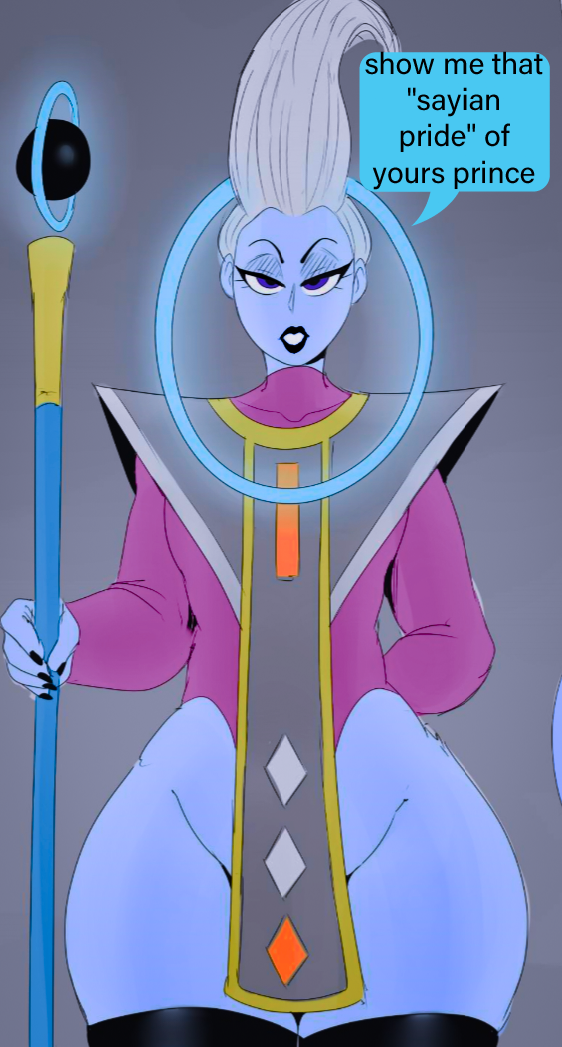 detnox dragon_ball dragon_ball_super dragon_ball_z edited femboy male_focus male_only solo_male whis white_hair