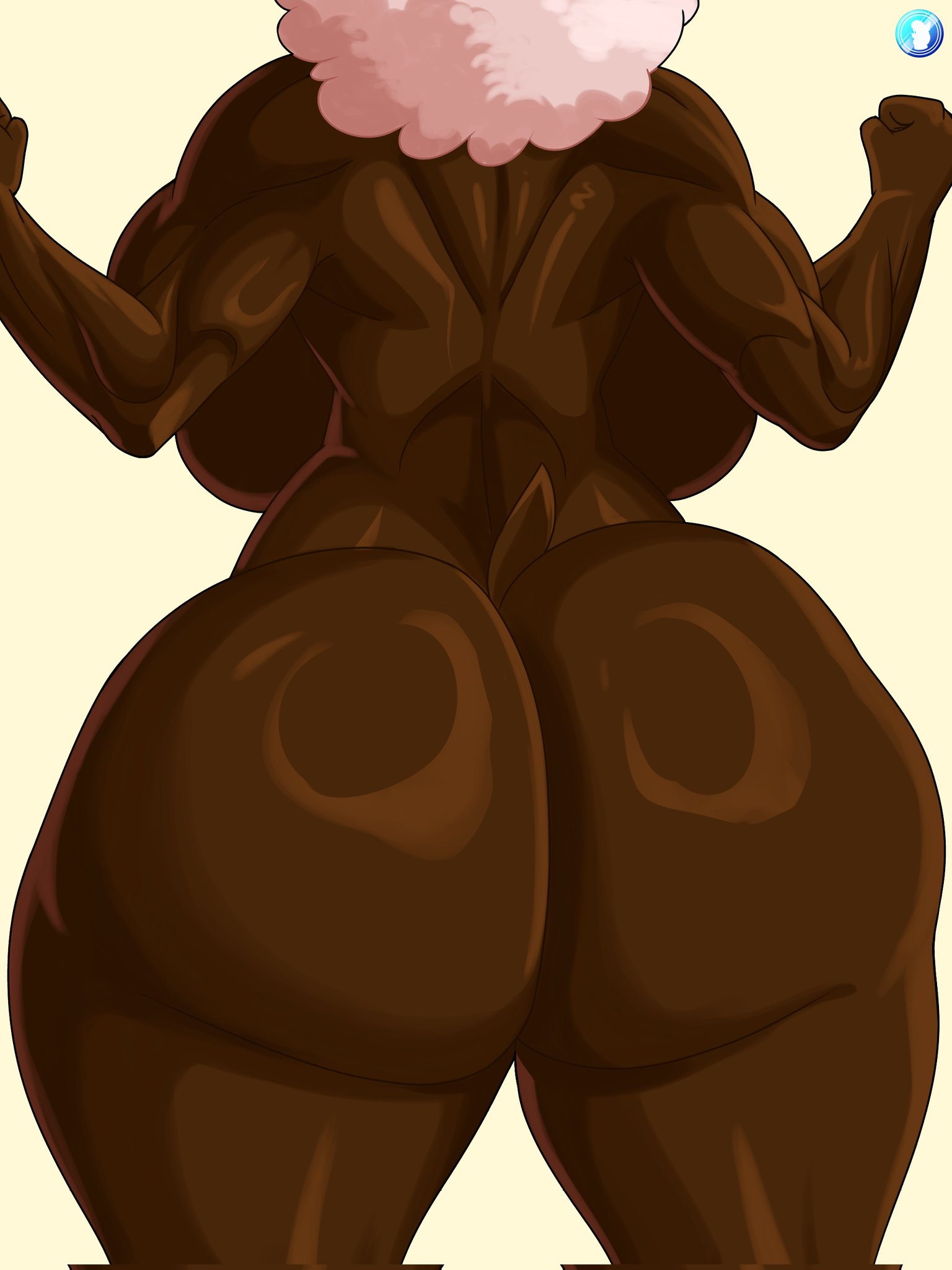 1girls, 2020s, 2025, 2d, 2d (artwork), anthro, anthro only, anthrofied, ass, back muscles, backboob, big ass, big breasts, big butt, bottom heavy, breasts, caprine, child bearing hips, ewe, fat ass, female, female focus, female only, furry, furry female, furry only, hi res, highres, hips, huge ass, huge butt, large ass, large breasts, large butt, muscles, muscular, muscular anthro, muscular back, muscular female, nintendo, nude, nude female, pink hair, pokemon, pokemon (species), poofy hair, round ass, sheep, short tail, simple background, solo female, tail, toned, toned female, vanillabeangoat, wide hips, willow (winnebagomusket), wooloo