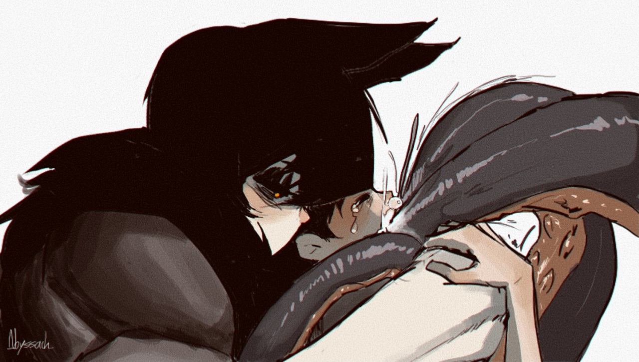 1boy, 1futa, darkaelvm, futa on male, futa/male, futanari, griseo caelum, human, humanoid, intersex, male, tagme, tentacle, tentacle on male, tentacle penetration, tentacle rape