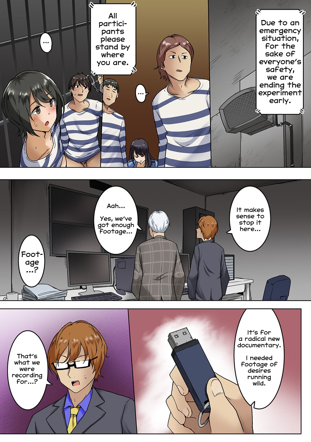 anime femdom hentai kangoku_zemi_kanshu_ni_zettai_fukujuu_o_shiirarete manga police prison prison_warden prisoner rape shibota_sayaka social_experiment toyose_yoshihiro wakamatsu yandere