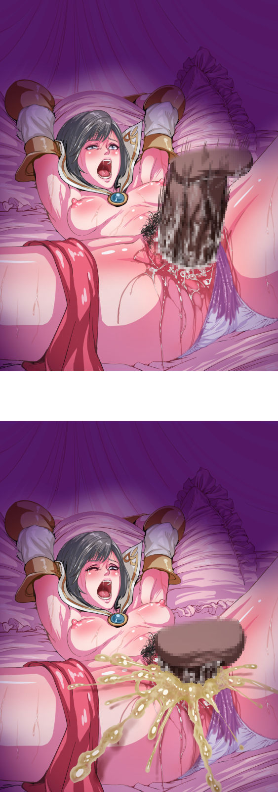 1girls, 2d, ashelia b'nargin dalmasca, censored, cum, cum in pussy, female, female pubic hair, final fantasy, final fantasy xii, hentaix, human, human female, male, pubic hair, pussy, questionable consent, sequential, sex, tagme, tear, unseen male face