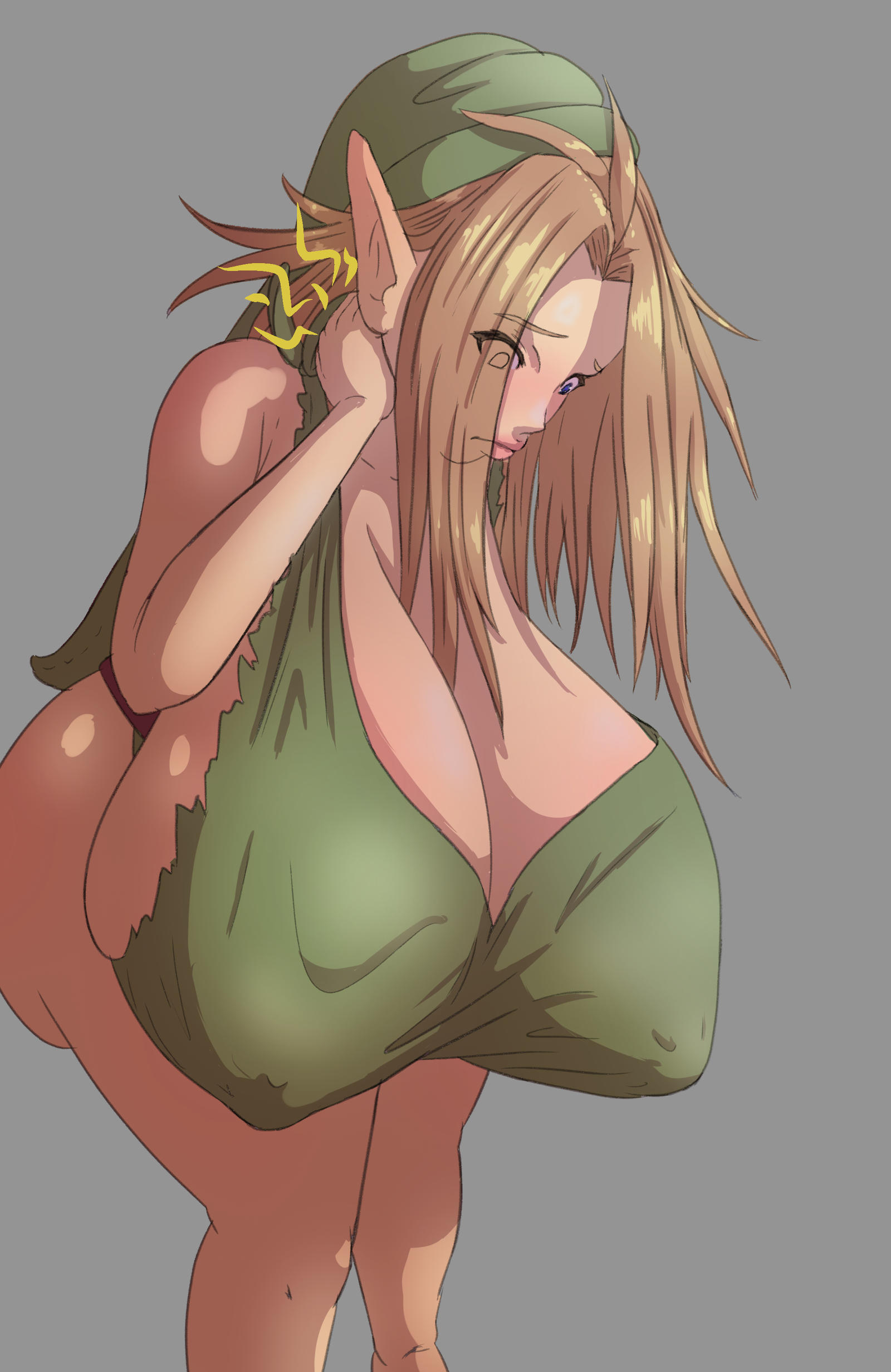 1girls, back pain, blonde female, blonde hair, bottomless, breast expansion, breasts, breasts bigger than head, gender transformation, genderswap (mtf), giant breasts, great sword, height reduction, huge breasts, hylian, inconvenient breasts, large breasts, link, nintendo, nipple bulge, nipples, pointed ears, rule 63, sequence, shortstack, shortstackification, shrinking, small breasts, sword, the legend of zelda, top heavy, transformation, tunic, undeadpenguin37