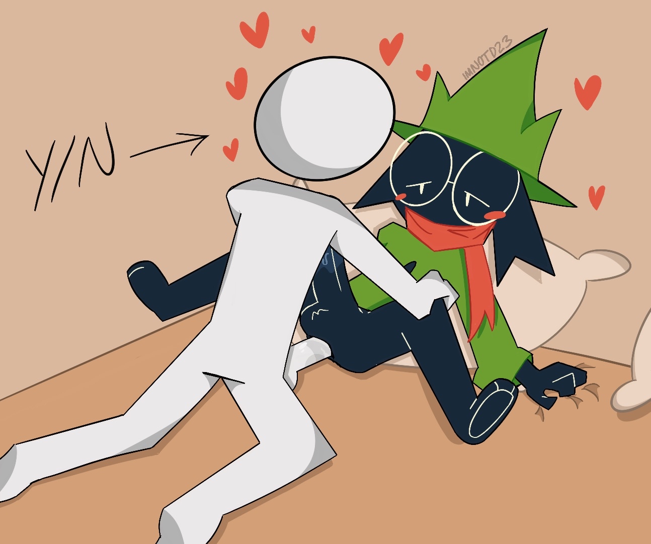 2boys, 2d, anal, anal penetration, anal sex, anthro, anthro male, artist request, caprine, deltarune, erect penis, erection, furry, furry male, gay, male, male only, male penetrated, male penetrating, male penetrating male, multiple boys, multiple males, penetration, penis, ralsei, ralsei with black fur, sex, tagme, undertale (series), yaoi