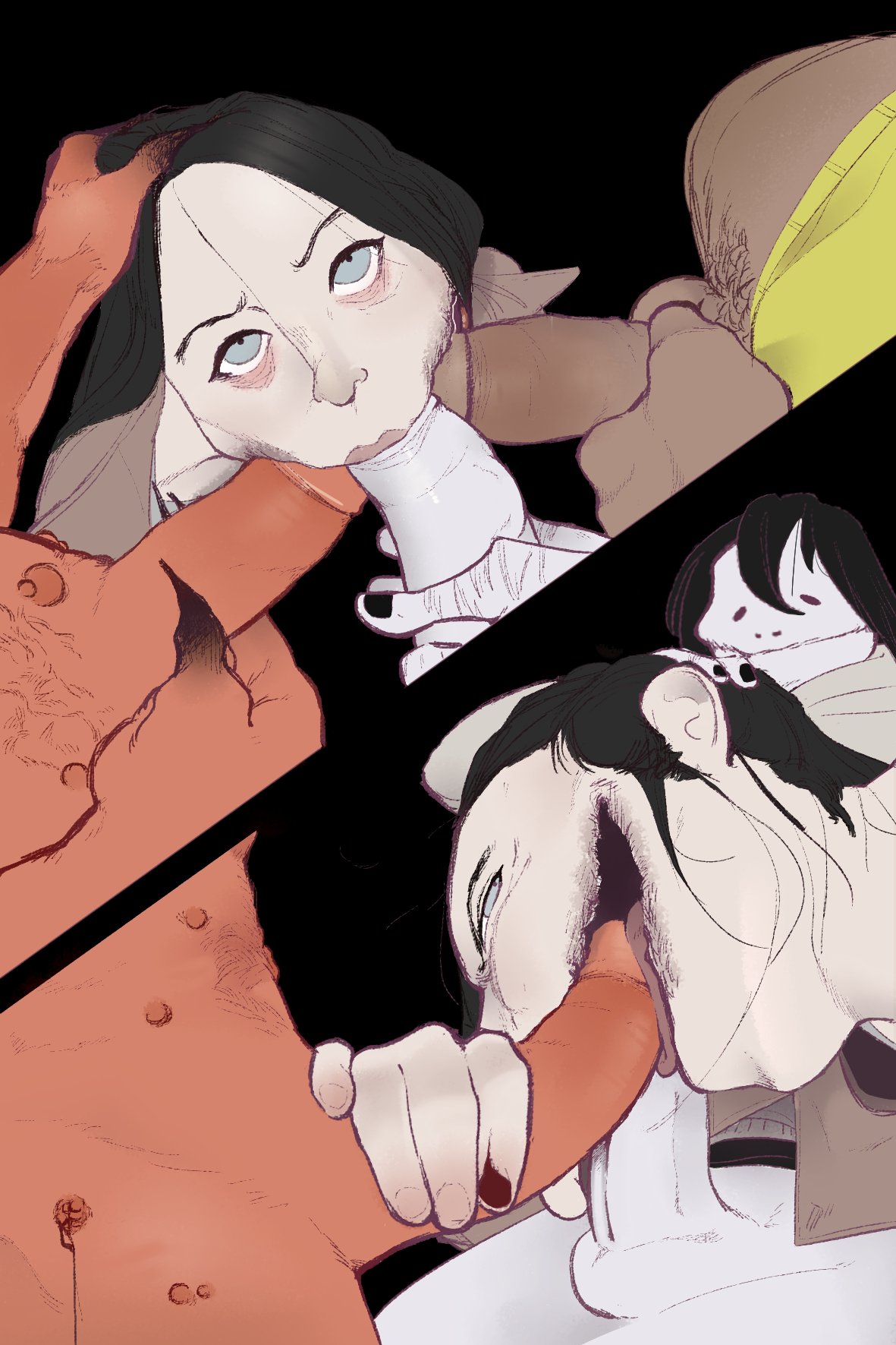 1girls 2022 2_eyes 2d 2d_(artwork) 2d_artwork 3boys 5_fingers art asian balls big_penis black_background black_hair black_hair_female black_nail_polish black_nails blowbang blowjob blowjob_only blue_eye blue_eyes blue_eyes_female body_horror boy cock creepypasta dark-skinned_male dark_skin deep_blowjob deepthroat deepthroat_smile dick digital_art digital_media digital_media_(artwork) double_barrel_blowjob double_fellatio ear ejaculation erection eye_contact eyes fellatio fellatio_face fellatio_gesture female female/male/male/male female_focus folklore girl glasgow_smile hair hand_in_hair hand_on_hair hand_on_head hand_on_penis handjob horror interracial japanese japanese_mythology jeff_the_killer jpeg kneeling kuchisake-onna light-skinned_female long_hair looking_up male male/male/male/female men multiple_penises mythology nails nails_painted nightmare_waifu no_cheeks nose oral oral_penetration oral_sex painted_nails pale-skinned_female pale_skin penis penis_grab petite pov public_domain red_skin red_skinned_male see-through_cheeks sex shirt simple_background slim slit_mouth straight sucking tagme tazamalvada tongue triple_barrel_fellatio urban_legend yellow_shirt
