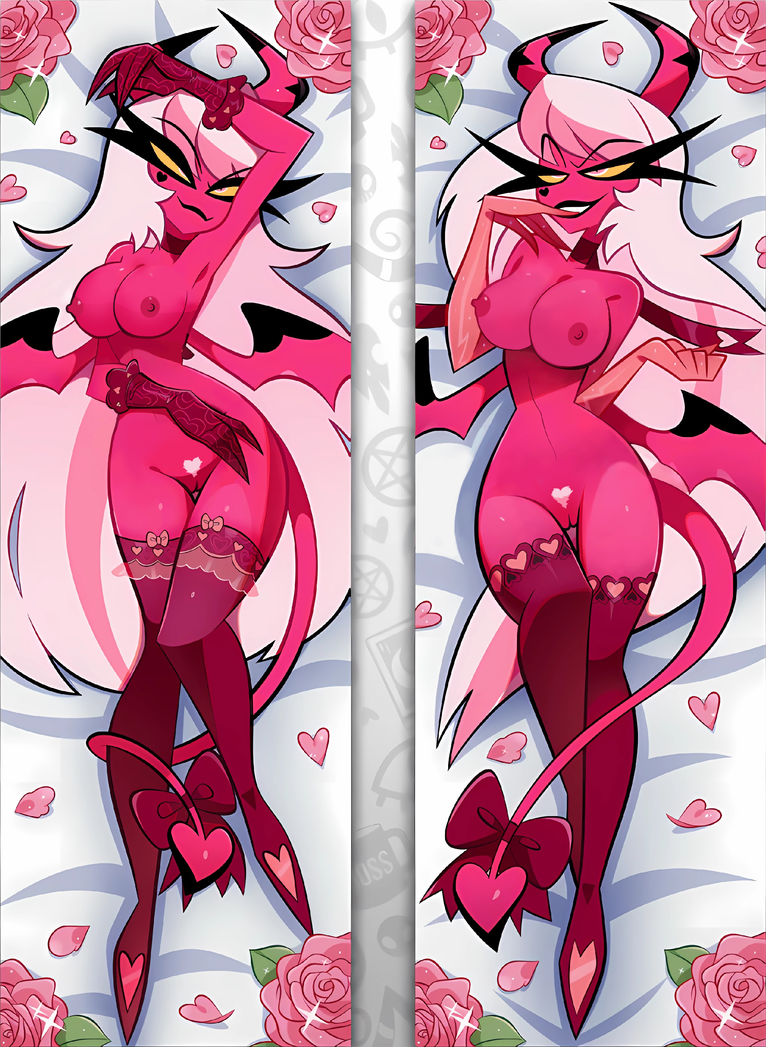 artist request, dakimakura, female, helluva boss, source request, tagme, verosika mayday, verosika mayday (helluva boss), vivziepop