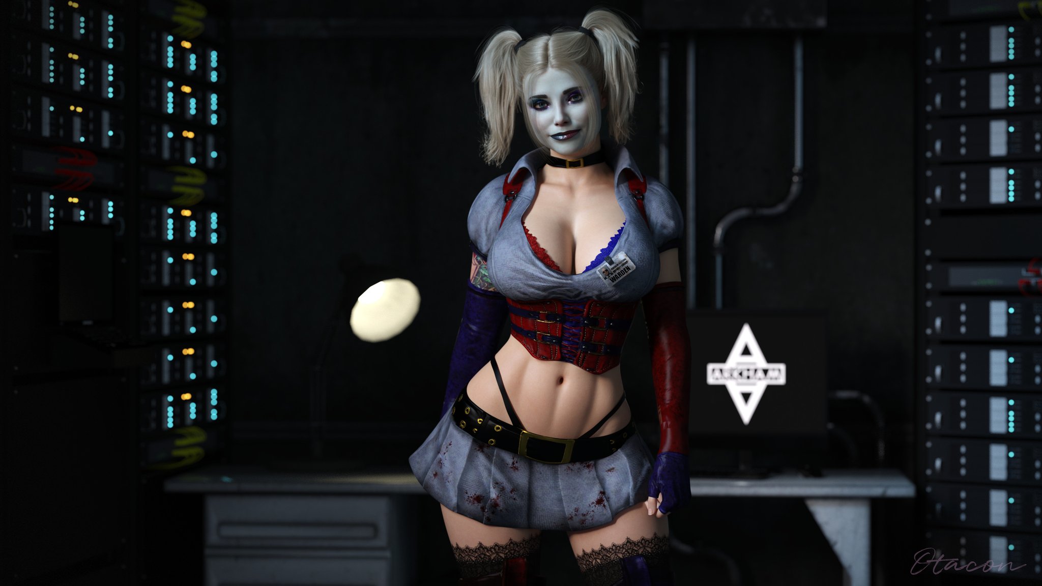 1girls, 3d, arkham asylum, ass, batman (series), batman: arkham asylum, big ass, big breasts, big thighs, bolt on tits, breast implants, breasts, bust, busty, curvaceous, curvy, curvy figure, dc, dc comics, enhanced breasts, fake breasts, female, harley quinn, harley quinn (arkham), harley quinn (suicide squad game), hips, huge ass, huge breasts, huge thighs, large ass, large breasts, large thighs, light skin, light-skinned female, mature, mature female, otacon212, rocksteady studios, silicone, silicone implants, slim waist, suicide squad, suicide squad: kill the justice league, thick, thick hips, thick legs, thick thighs, thighs, voluptuous, waist, wide hips