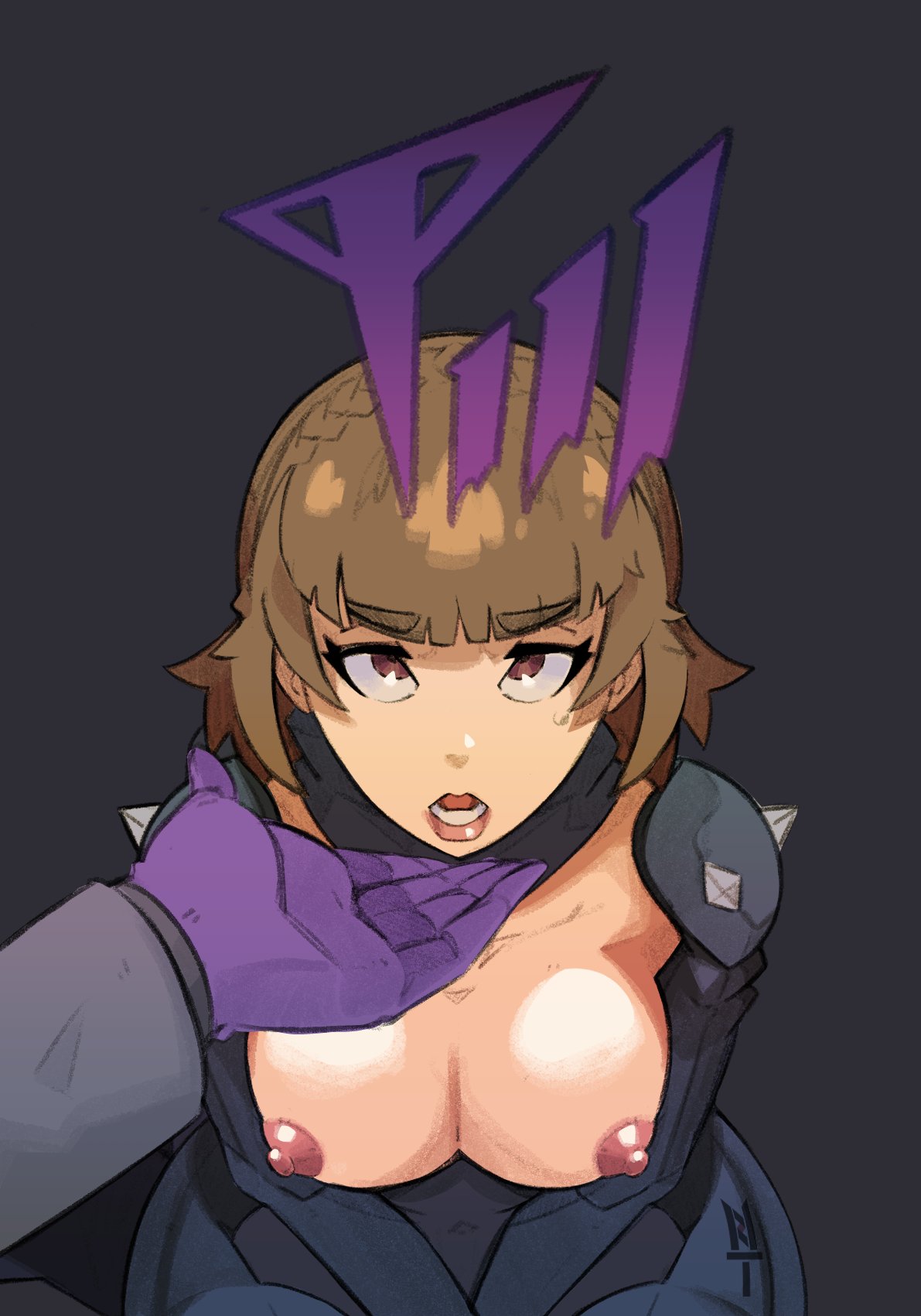 bad end, breasts, breasts out, defeated heroine, imminent rape, junya kaneshiro, makoto niijima, mind control, ntazrael, persona, persona 5, phantom thief suit