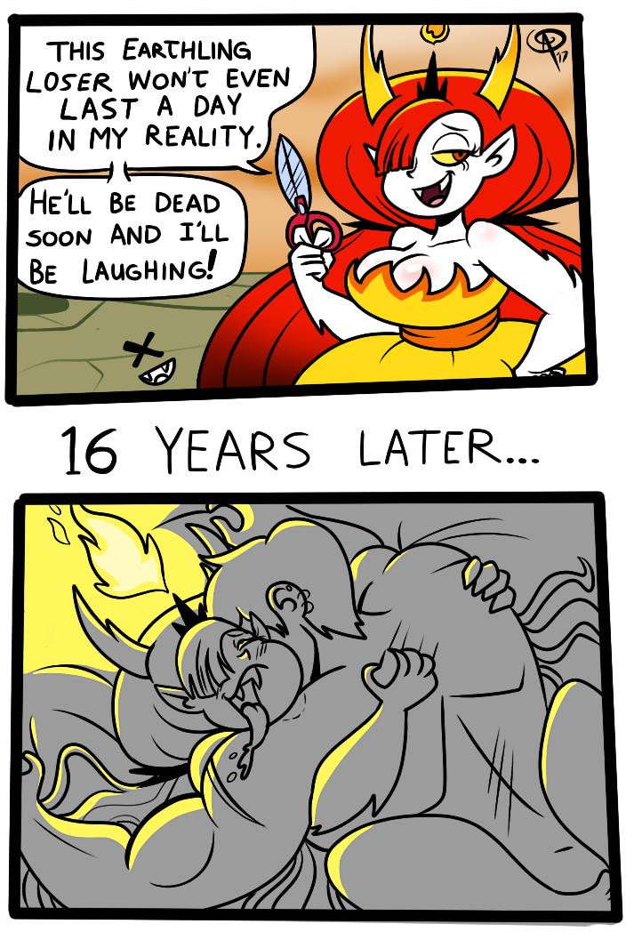 adult_marco ahe_gao ahegao breast comic demon demon_girl dialogue disney eventual_loss_2koma fangs female fire frostbiteboi fucked_silly hekapoo horns human humanoid instant_loss_2koma male male_human/female_demon male_human/female_humanoid marco_diaz missionary muscular_male scissors sex star_vs_the_forces_of_evil straight text time_skip tongue_out