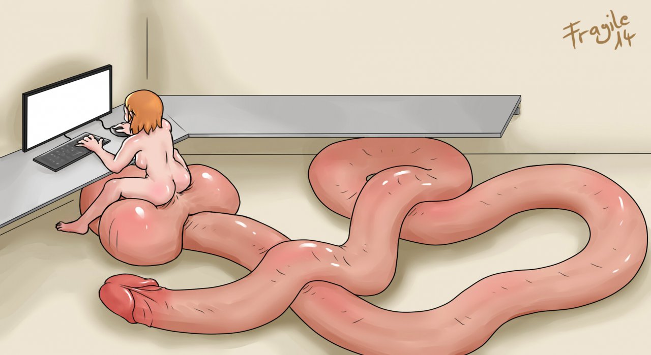 1futa, anaconda penis, backsack, balls, ballsack, barefoot, breasts, casual, casual nudity, computer, desktop, electronics, extremely long penis, fragile007, futa only, futanari, huge cock, human, hyper penis, intersex, long penis, monster penis, nude, nude futa, pale skin, penis, playing video game, sideboob, sitting, sitting on balls, solo, very long penis, what
