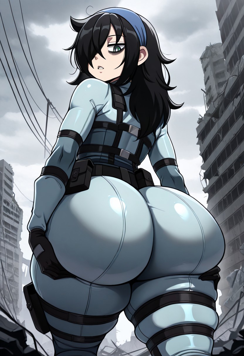 1girls, 2025, ai generated, ass, ass focus, bigtub7775, butt, butt focus, close up, close up ass, close up view, close-up, close-up ass, closeup, closeup view, cosplay, female, female only, kuroki tomoko, metal gear solid, peak, solo, solo female, tagme, watashi ga motenai no wa dou kangaetemo omaera ga warui!