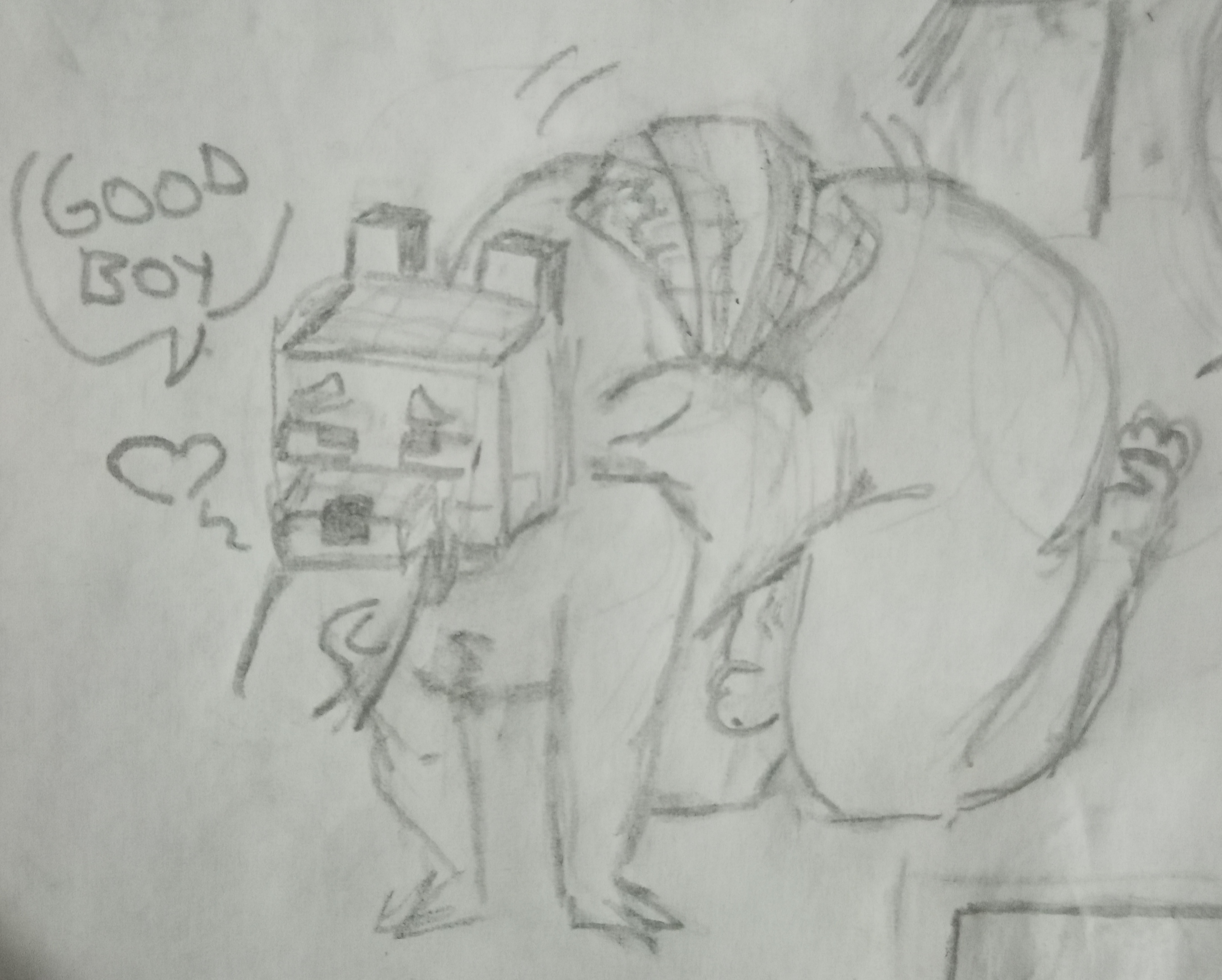 2boys, ass, big ass, big butt, big penis, blowjob, canid, canine, canis, dog ears, dog tail, domestic dog, erect penis, erection, femboy, huge ass, kaxta, male, male/male, minecraft, oral sex, penis, video games, wolf, wolf (minecraft)