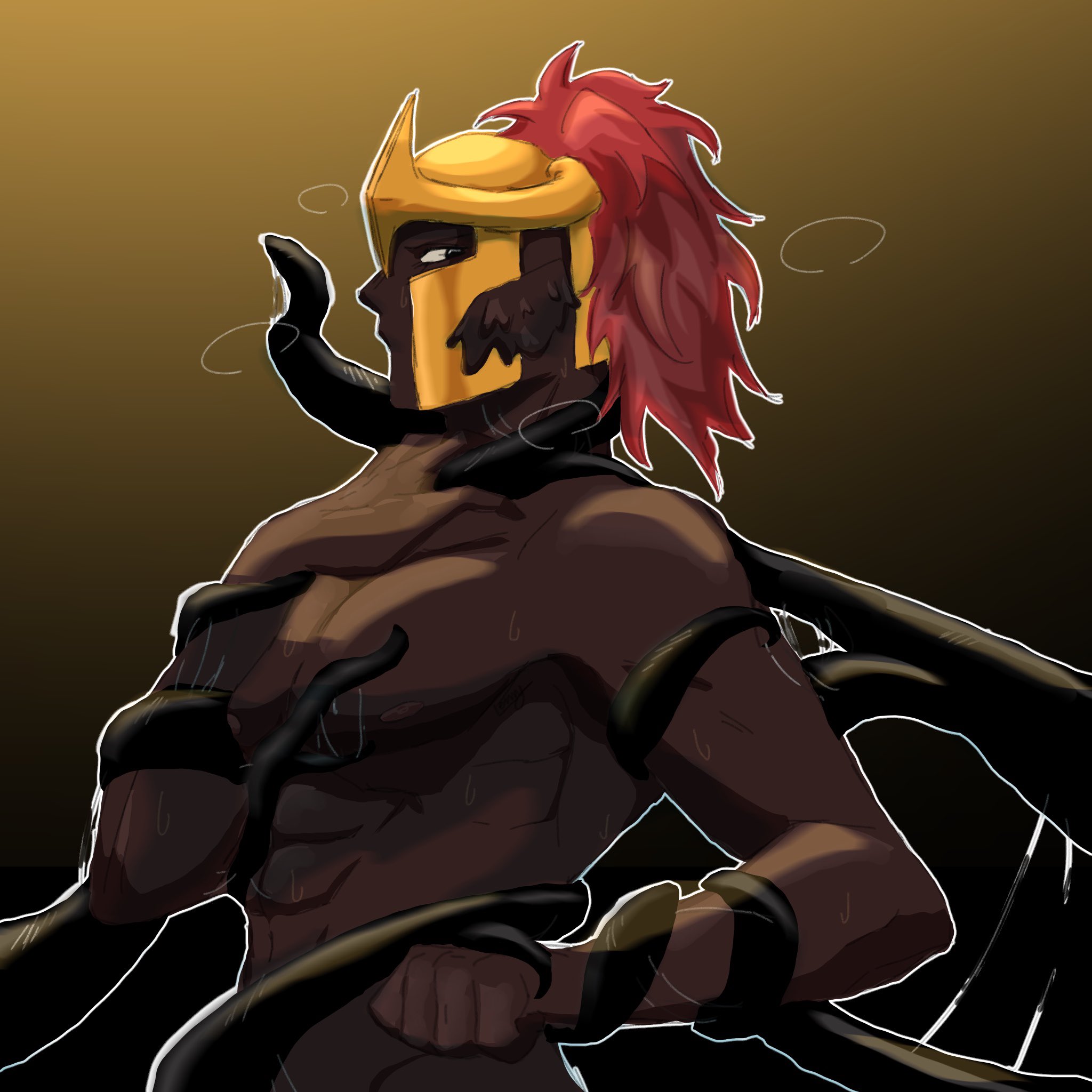 2boys, bara, d3rlord3, gay, hastur, hastur the king in yellow (h.p. lovecraft), helmet, implied nudity, implied tentacle sex, king in yellow, knight, knight helmet, lennythel34f, lennytheleaf, male naked, male nude, male nudity, male only, male/male, mcyt, minecraft, minecraft arg, minecraft youtubers, naked, naked male, nude, nude male, nudity, searching for a world that doesn't exist, searching for a world that doesnt exist, sfawtde, tentacle, tentacle around arm, tentacle around arms, tentacle around body, tentacle around breast, tentacle around breasts, tentacle around chest, tentacle around neck, tentacle around nipple, tentacle around nipples, tentacle around wrist, tentacle around wrists, tentacle on arm, tentacle on breast, tentacle on chest, tentacle on male, tentacle on neck, tentacle on nipple, tentacle on waist, tentacle sex, tentacle squeeze, tentacles, tentacles around arms, tentacles around body, tentacles around breasts, tentacles around neck, tentacles around waist, tentacles around wrists, tentacles on breasts, tentacles on male, tentacles on nipples, tentacles sex, tentacles squeezing breasts, tentacles surrounding, the king in yellow, twitch, twitch streamer, twitch.tv, twitter, twitter username, yaoi, youtube, youtuber, youtubers