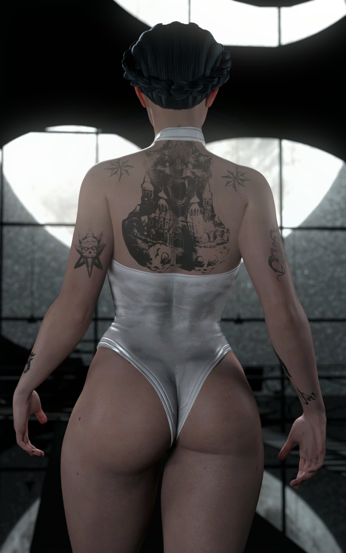 1girls, 3d, ass, atomic heart, ballerina, big breasts, big thighs, blonde hair, breasts, crown braid, curvaceous, curvy, curvy figure, digital media (artwork), ekaterina nechayeva, female, focus entertainment, hips, hourglass figure, huge ass, huge breasts, large breasts, legs, mature, mature female, mundfish, right (atomic heart), russian, russian female, the twins (atomic heart), thick, thick hips, thick legs, thick thighs, thighs, voluptuous, voluptuous female, waist, wide hips, word2