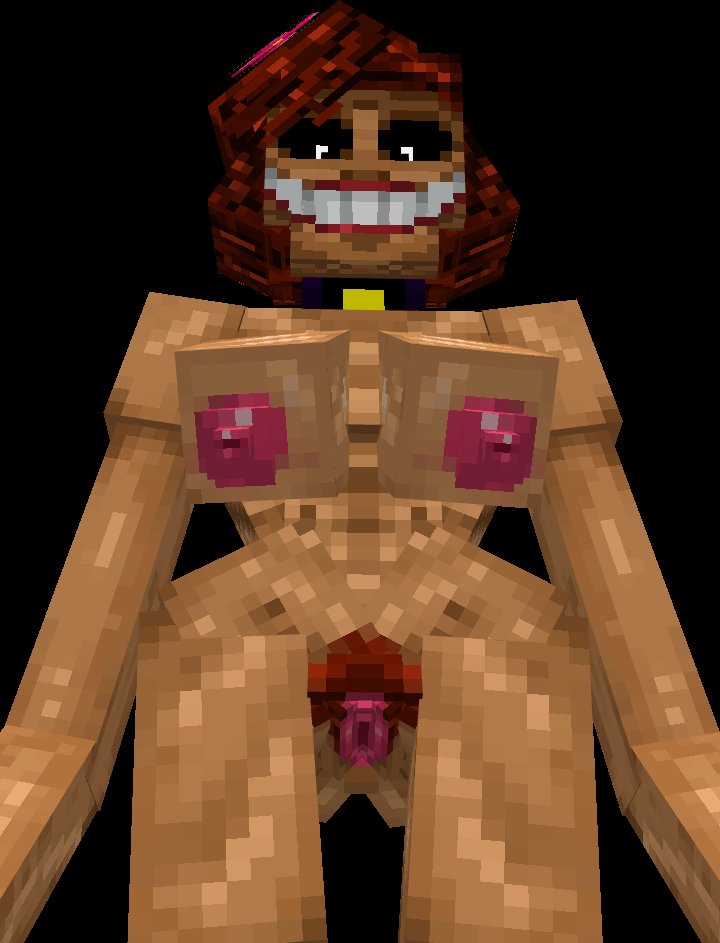 1girls 3d_model ass big_breasts boney_hips cave_dweller choker creepy_smile dweller empty_eyes front_view jenny_belle_(slipperyt) jenny_dweller long_arms looking_at_viewer looming minecraft monster_girl nipples nude pixel_art pussy teeth thick_thighs vagina white_pupils