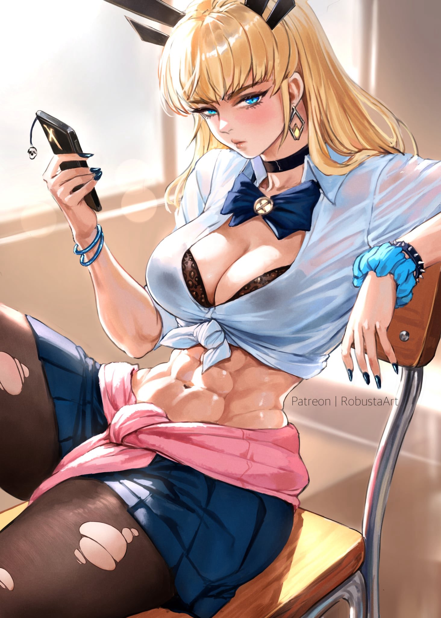 1girls, 2d, abs, athletic, athletic female, blonde hair, clothed, clothed female, female, female only, magik (illyana rasputin), magik (marvel rivals), marvel, marvel comics, marvel rivals, robustaart