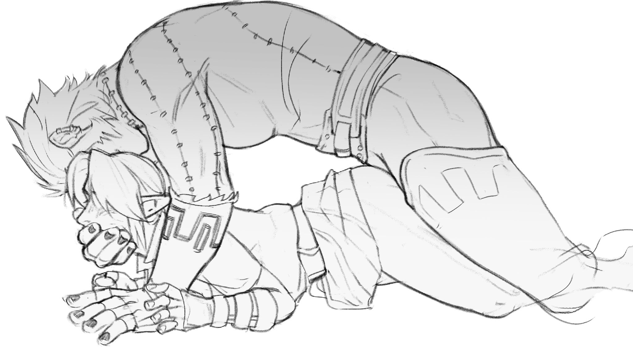2boys, ambiguous penetration, clothed sex, ganondorf, hand over mouth, l1mesl1ce, link, male, male penetrating male, male/male, the legend of zelda