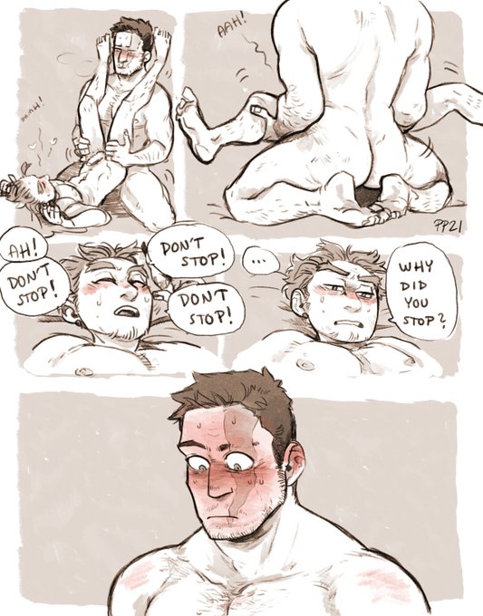 comic, endeavor (my hero academia), english text, hawks (my hero academia), male, male penetrating male, male/male, stuckinapit, trans man, transmasc