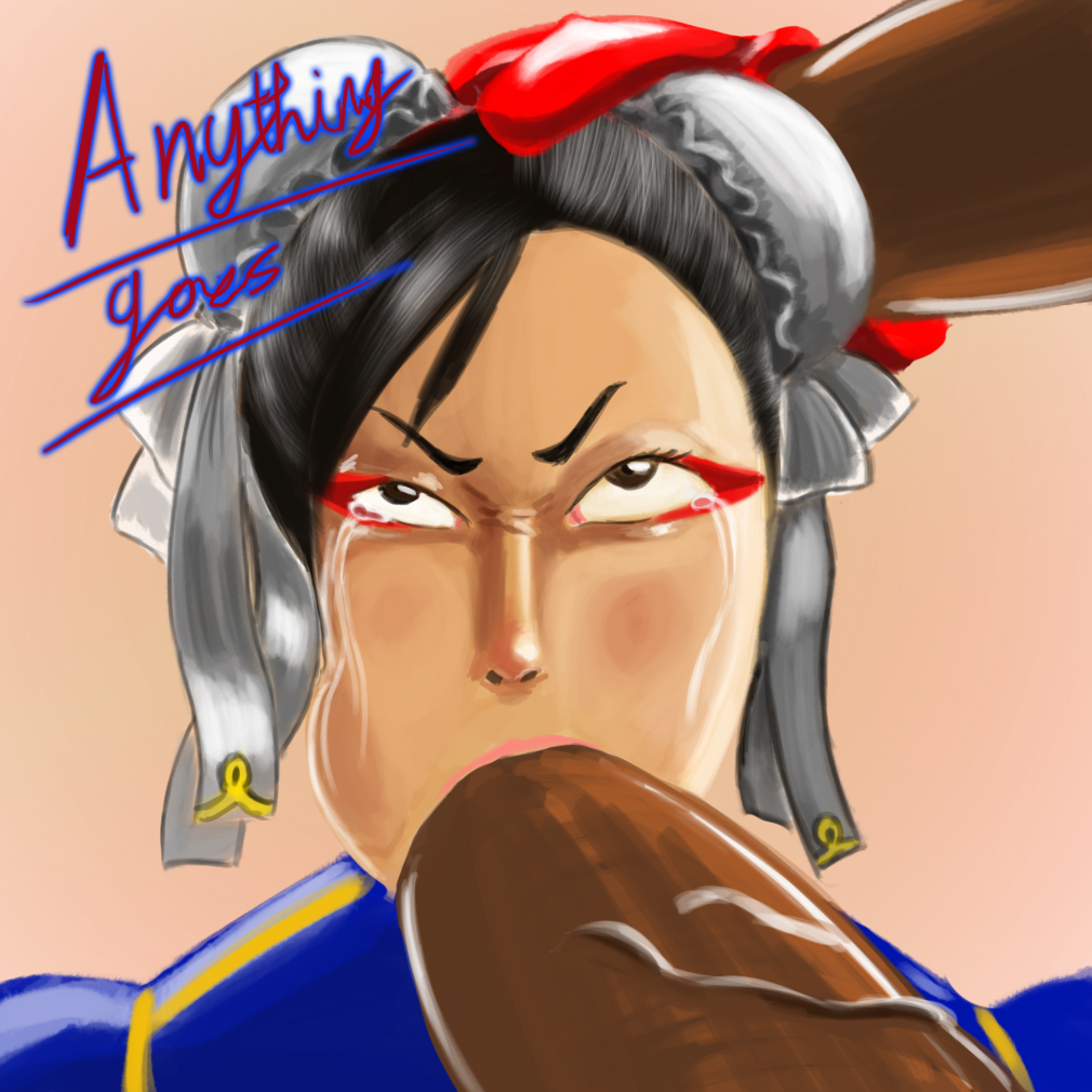 1boy 1girls anythinggoes asian bad_end balrog blowjob boxer boxing_gloves cheek_bulge chun-li close-up clothed_female clothed_female_nude_male color crying dark-skinned_male dark_skin defeat defeated double_bun endured_face fellatio forced_fellatio gag gagging game_over head head_grab huge_penis human humiliation interracial lipstick makeup male_pov oral pov rape straight street_fighter tears text tight_fit veins veiny_penis