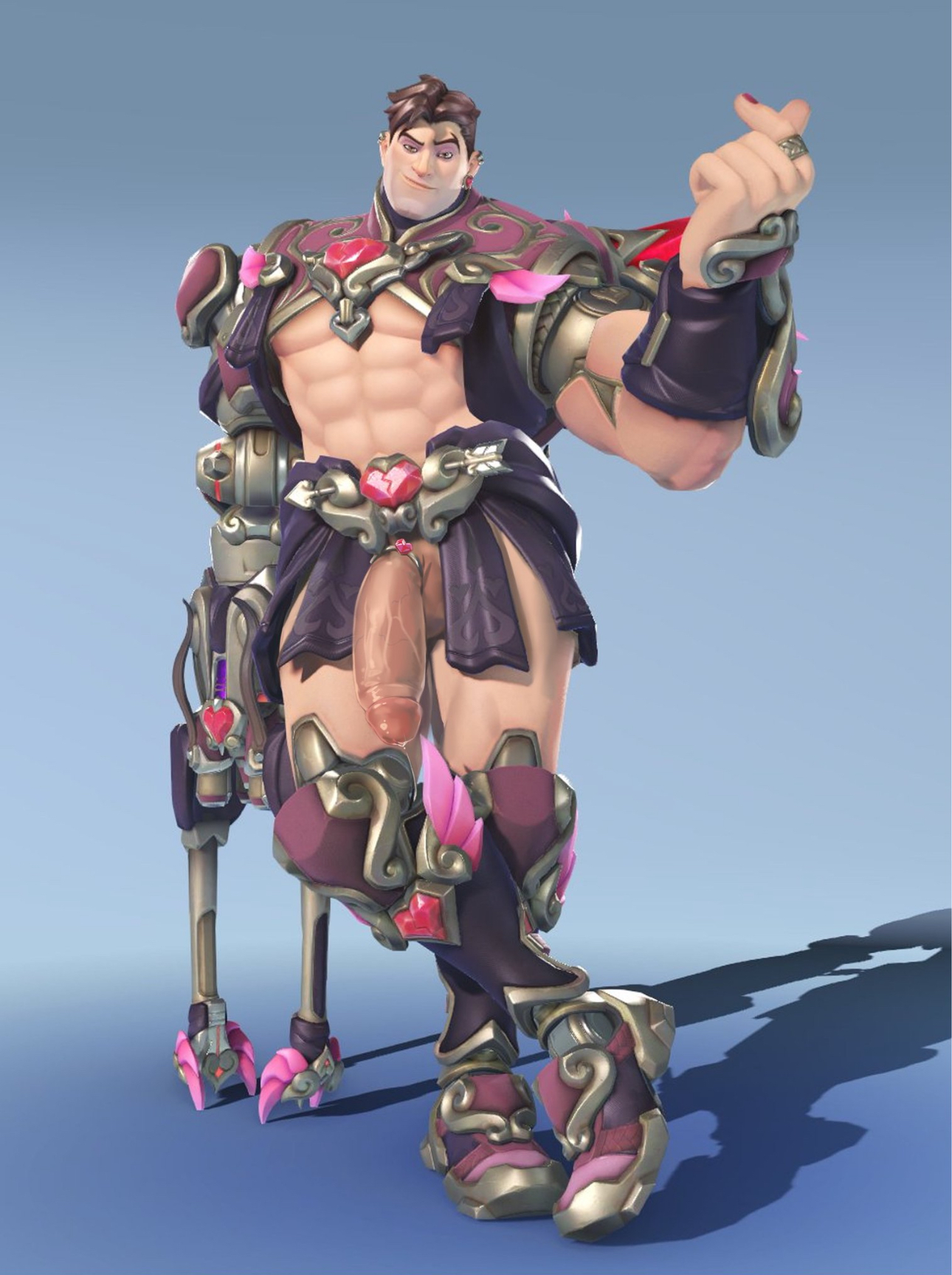findlay docherty, hazard (overwatch), male focus, male only, overwatch, overwatch 2, semi nude