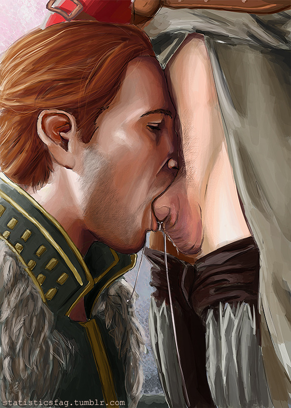 2boys anders_(dragon_age) balls bara beard_stubble bisexual_male blonde_hair blowjob closed_eyes clothed_male clothing deepthroat dragon_age dragon_age_2 duo erection face_out_of_frame faceless_male facial_hair fellatio gay gay_sex hawke human human_only kneeling light-skinned_male light_skin mage male male/male male_only male_penetrated male_penetrating male_penetrating_male male_pubic_hair oral oral_penetration oral_sex penis penis_in_mouth pubic_hair saliva saliva_trail standing standing_position statisticsfag stubble tumblr_username veiny_penis video_games yaoi