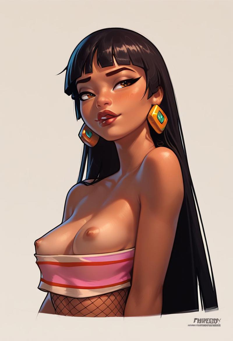ai generated, chel, chel (the road to el dorado), female, midcafe (artist), tagme