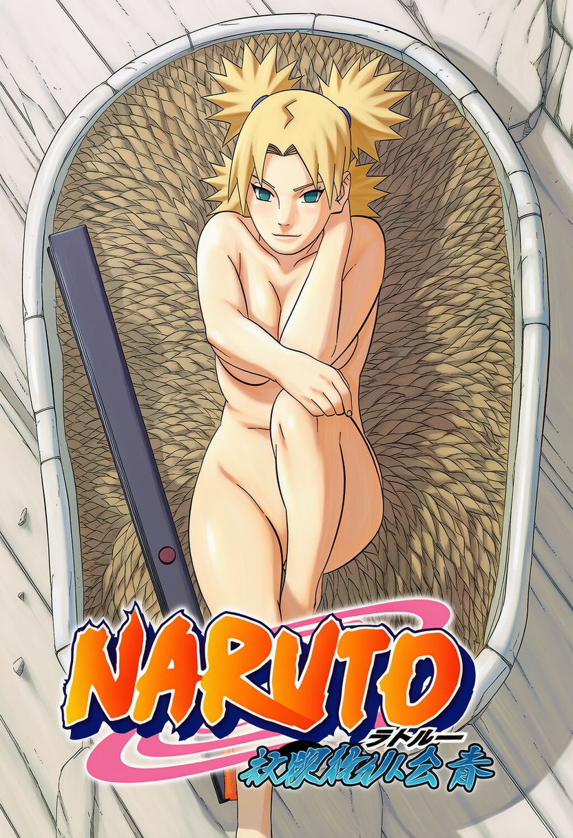, 1girls, ai generated, ass, barefoot, big ass, big butt, blonde hair, breasts, bubble ass, bubble butt, butt, completely naked, completely naked female, completely nude, completely nude female, convenient censorship, conveninent leg, cover, covered nipples, fan, feet together, feet up, female, female focus, female only, finger in mouth, folding fan, foot fetish, foot focus, hi res, high resolution, highres, large areolae, large ass, legs up, light skin, light-skinned female, lips, lipstick, manga cover, manga style, masashi kishimoto style, naked, naruto, naruto (series), naruto shippuden, nipples, nude, nude female, pale skin, pale-skinned female, perky breasts, personalover23, pinup, shonen jump, shounen jump, shueisha, solo, solo female, solo focus, spiky hair, teen, teenage female, teenage girl, teenager, temari, thick thighs, thighs, thunder thighs, tied hair, toes, very high resolution, voluptuous, voluptuous female, weekly shonen jump, weekly shounen jump, white skin, yellow hair